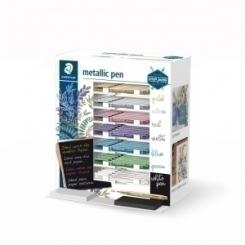 STAEDTLER Rotulador 8323 Metallic Expositor 70