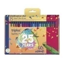 STAEDTLER Rotulador Triplus Color 323 Estuche 25 uds colores surtidos