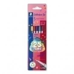STAEDTLER Rotulador Triplus Fl 334 Estuche 5 uds colores surtidos