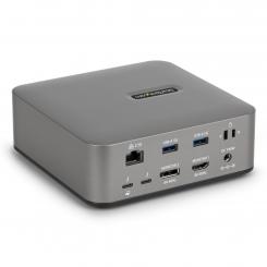 StarTech.com 215UE-TB5USB4DOCK base para portátil y replicador de puertos Alámbrico Thunderbolt 5 Gris