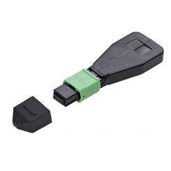 StarTech.com Adaptador Bucle Invertido MPO-8 Monomodo 9/125 MPO/MTP Hembra - Probador Bucle Invertido MPO/MTP Hembra - Probador de Conector MPO/MTP-APC de Fibra Óptica