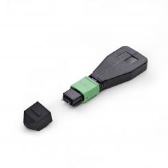 StarTech.com Adaptador Bucle Invertido MPO-8 Monomodo 9/125 MPO/MTP Macho - Probador Bucle Invertido MPO/MTP Macho - Probador de Conector MPO/MTP-APC de Fibra Óptica