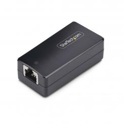 StarTech.com Aislador Galvánico de Red de 1 Puerto RJ45 Ethernet Gigabit - Acoplador Protector de Red - Filtro de Protección de Picos de Corriente RJ45 Ethernet - 4kV - IP40 - para Carril DIN - TAA