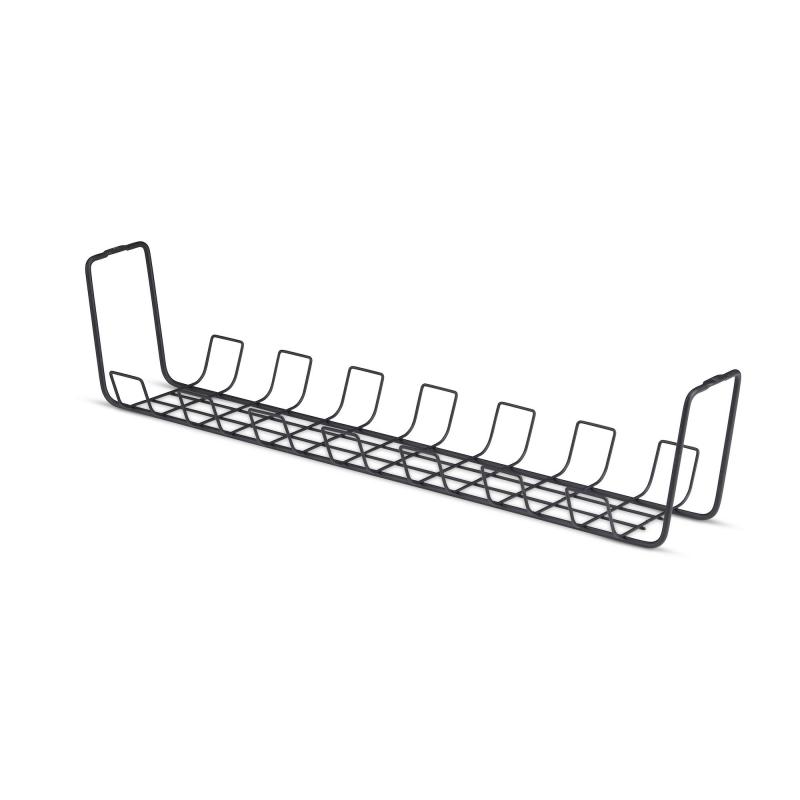 startechcom-bandeja-de-gestion-de-cables-para-debajo-del-escritorio-estilo-canasta-longitud-615cm-instalacion-por-tornillos-soporte-para-regleta-metal-negro-taa