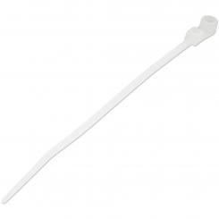 StarTech.com Bridas sujetacables de 10cm con perforación de montaje - 2 mm de ancho, para grupo de cables de 22 mm, soportan 8 kg de tensión, de Nylon 66, UL, paquete de 100