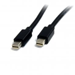StarTech.com Cable de 2m Mini DisplayPort - Vídeo 4K x 2K Ultra HD - Cable Mini DisplayPort 1.2 - Cable Mini DP a Mini DP para Monitor - Funciona con Puertos Thunderbolt 2 - M/M