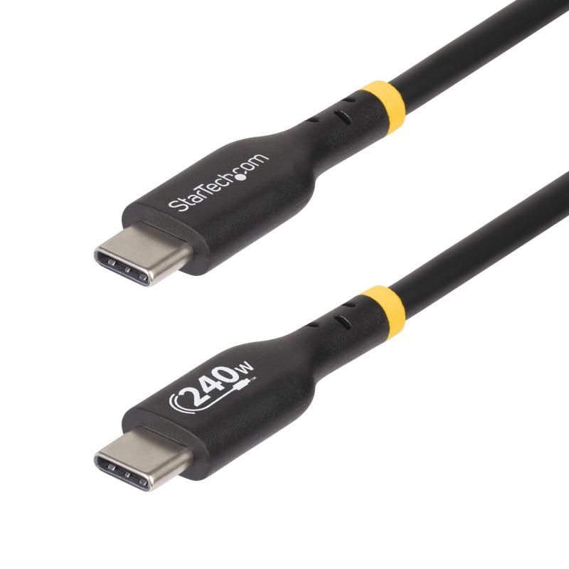startechcom-cable-de-carga-usb-c-de-1m-cable-usb-tipo-c-certificacion-usb-if-pd-de-240w-epr-cable-usb-20-usb-c-de-carga-para-portatiles-recubrimiento-de-tpe-macho-a-macho