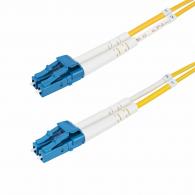 StarTech.com Cable de Fibra Óptica Dúplex LC a LC (UPC) OS2 Monomodo de 10m - 9/125µm - 100G - Resistente a Dobleces - Low Insertion Loss - Cable LSZH - Cable de Parcheo de Fibra