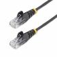 startechcom-cable-de-red-ethernet-cat6-delgado-sin-enganches-negro-de-7m-cable-rj45-snagless-slim-28awg-alambre-de-cobre-puro-poe-100w-con-alivios-de-tension-lszh-probado-con-fluke