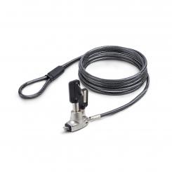 StarTech.com Cable de Seguridad Delgado para Portátil Compatible con Noble Wedge® de 1,5m - Cable Antirrobo para Portátil con Candado de de Llave - Cable Resistente a los Cortes