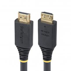 StarTech.com Cable HDMI Activo de Alta Velocidad de 6m con Conectores con Agarre - 4K 60Hz/1440p 144Hz - HDR10/HDCP 2.2/ARC - 18Gbps - Cable HDMI 2.0 - Recubrimiento de TPE