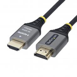 StarTech.com Cable HDMI Certificado Premium de Alta Velocidad de 50cm - Ultraflexible - Trenzado - 4K 60Hz/1440p 144Hz - HDR10/ARC - 18Gbps