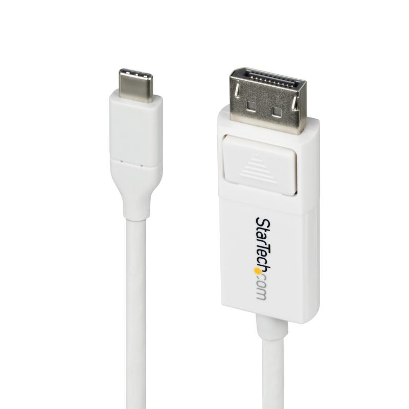 startechcom-cable-usb-c-a-displayport-12-4k-60hz-de-2m-adaptador-de-video-bidireccional-dp-a-usb-tipo-c-hdr-compatible-con-thunderbolt-blanco