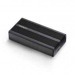 StarTech.com Caja USB4 NVMe M.2 - 40Gbps - Caja USB Tipo C para SSD - Caja Thunderbolt para SSD NVMe - Caja Externa para Unidad de Disco - B+M/M-Key