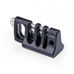 StarTech.com Candado de Anclaje para Cableado de Periféricos - Gestionador de Seguridad con Candado para Cableado de Teclado y Ratón - para Ordenadores de Uso Público - TAA