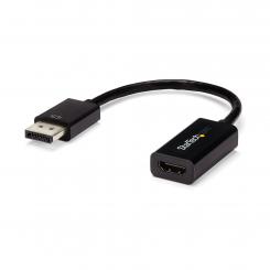 StarTech.com Conversor de Vídeo DisplayPort a HDMI con Audio ? Adaptador Activo DP 1.2 para Ordenadores de Sobremesa/Laptops ? 4K @ 30Hz