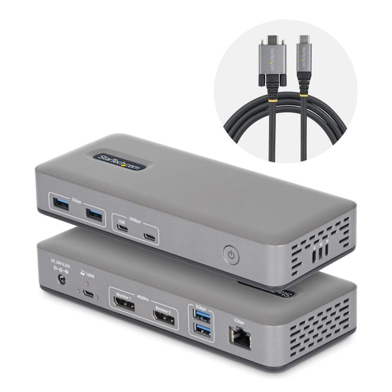 startechcom-docking-station-usb-c-de-2-monitores-displayport-4k-60hz-red-ethernet-de-1gbps-dock-multipantalla-pd-de-100w-para-carga-de-portatiles-replicador-de-puertos-sin-controladores