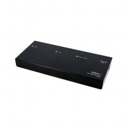 StarTech.com Duplicador Divisor Multiplicador de Vídeo DVI y Audio de 2 puertos - Cable