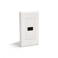 StarTech.com HDMIPLATE placa de pared y cubierta de interruptor Blanco