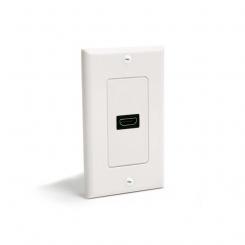StarTech.com HDMIPLATE placa de pared y cubierta de interruptor Blanco