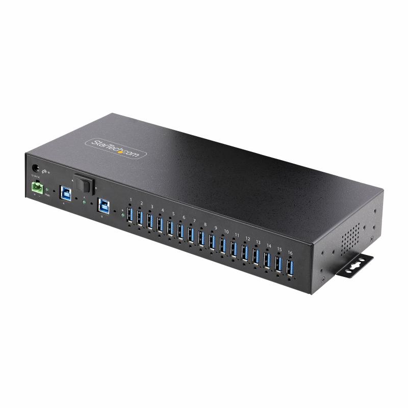 startechcom-hub-ladron-industrial-de-metal-usb-30-5gbps-de-16-puertos-de-montaje-alimentacion-por-bloque-de-terminales-proteccion-esd-carga-por-usb-para-2-hosts