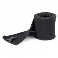 StarTech.com Manga de 1m de Neopreno con Cremallera para Gestión de Cableado - con 3cm de Diámetro - para Administración de Cables de Redes o AV - Envoltura Flexible para Organizar Cableado - Negro