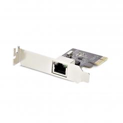 StarTech.com Tarjeta de Red PCI Express de 1 Puerto Gigabit - Adaptador Ethernet PCIe RJ45 - Perfil Bajo - 10/100/1000Mbps - Tarjeta LAN - Realtek RTL8111H - Windows y Linux - TAA