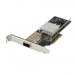 StarTech.com Tarjeta de Red QSFP+ 40G 1 Puerto - Adaptador Convergente QSFP+ Abierto Intel XL710 - NIC PCIe 40 Gigabit Ethernet - Tarjeta LAN Fibra Óptica - Dell PowerEdge HPE ProLiant