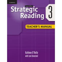 Strategic Reading Level 3 Teachers Manual CAMBRIDGE