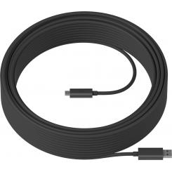 Logitech Strong cable USB 10 m USB 3.2 Gen 2 (3.1 Gen 2) USB A USB C Grafito