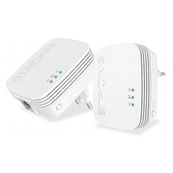 Strong Powerline 600 Duo Mini 600 Mbit/s Ethernet Blanco 2 pieza(s)