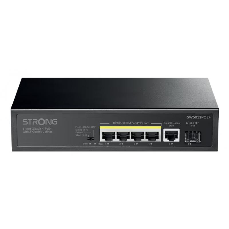 strong-sw5011poe-switch-gigabit-ethernet-10-100-1000-energia-sobre-ethernet-poe-montaje-en-pared-escritorio-negro