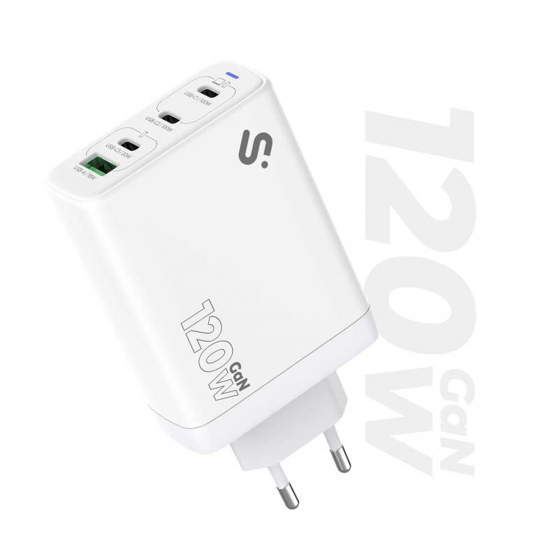 subblim-cargador-gan-120w-usb-c-4-puertos-3x-usb-c-1x-usb-a