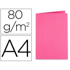 Subcarpeta Cartulina EXACOMPTA DIN A4 Fucsia 80 gr