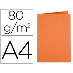 Subcarpeta Cartulina EXACOMPTA DIN A4 Naranja 80 gr