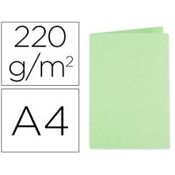 Subcarpeta Cartulina EXACOMPTA DIN A4 Verde 220 gr