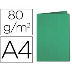 Subcarpeta Cartulina EXACOMPTA DIN A4 Verde Oscuro 80 gr