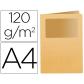 subcarpeta-cartulina-q-connect-din-a4-naranja-con-ventana-transparente-120-gr