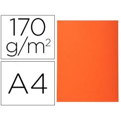 Subcarpeta Cartulina Reciclada EXACOMPTA DIN A4 Naranja 170 gr 420007E, 100 uds