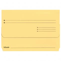 Subcarpeta ESSELTE Pocket 275 grs. Folio, amarillo