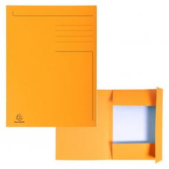 Subcarpeta Exacomp A4 3Sol.Naranja