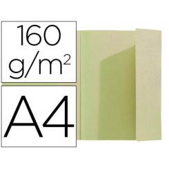 Subcarpeta EXACOMPTA DIN A4 Verde 160gr/m2 con Solapa Interior