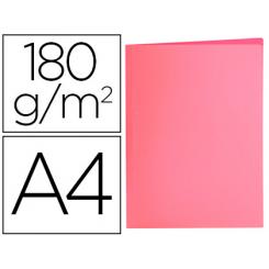 Subcarpeta LIDERPAPEL A4 rosa pastel 180g/m2