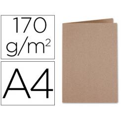 Subcarpeta LIDERPAPEL DIN A4 kraft 200g/m2
