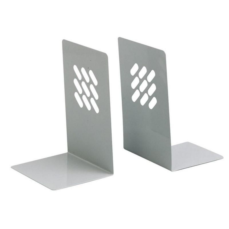 SUJETALIBROS ARTES METALICO NEGRO 2 UD