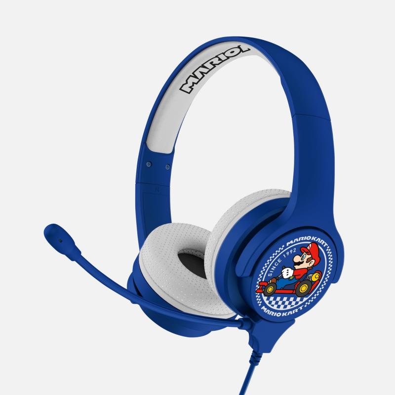 super-mario-nintendo-mariokart-auriculares-alambrico-diadema-juego-azul-blanco