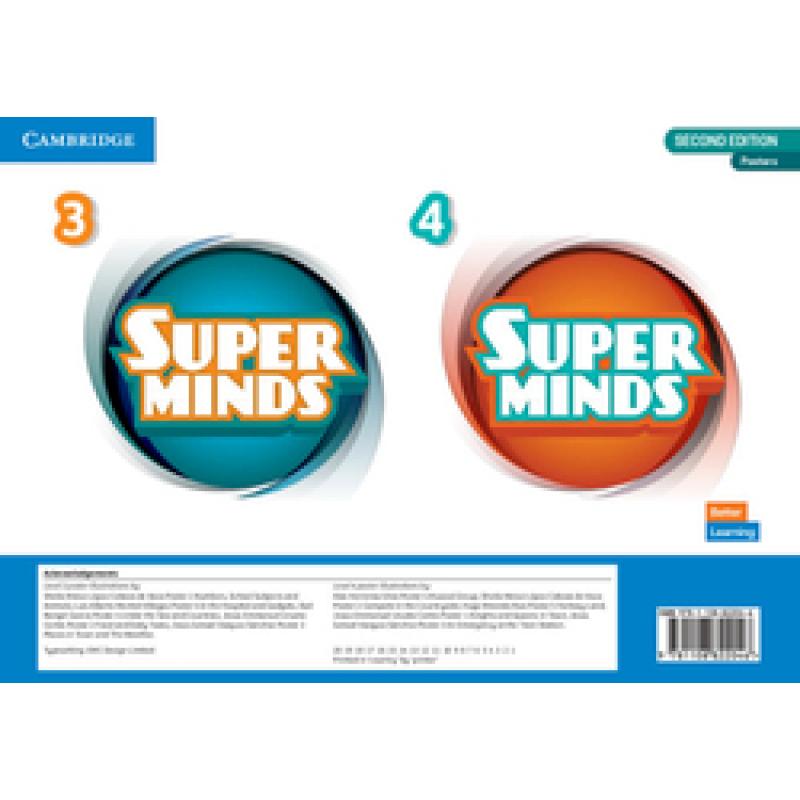 super-minds-level-3-and-4-poster-pack-british-english-cambridge