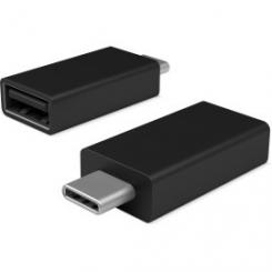 Microsoft Surface JTZ-00004 cable gender changer USB Type-C USB 3.0 Negro