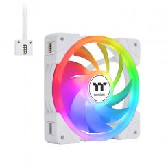 Thermaltake SWAFAN EX12 ARGB Carcasa del ordenador Refrigerador de aire 12 cm Blanco 3 pieza(s)