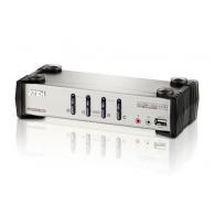 ATEN Switch KVMP™ VGA/Audio PS/2-USB de 4 puertos con OSD